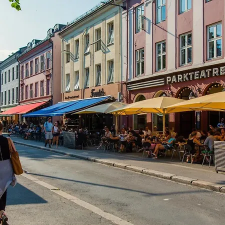 Апартаменты Dinbnb Gruenerlokka I 2-bedroom With Courtyard Access Осло